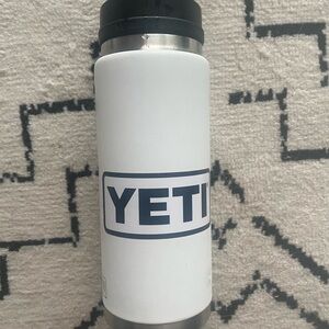 YETI White Stainless Steel Bottle